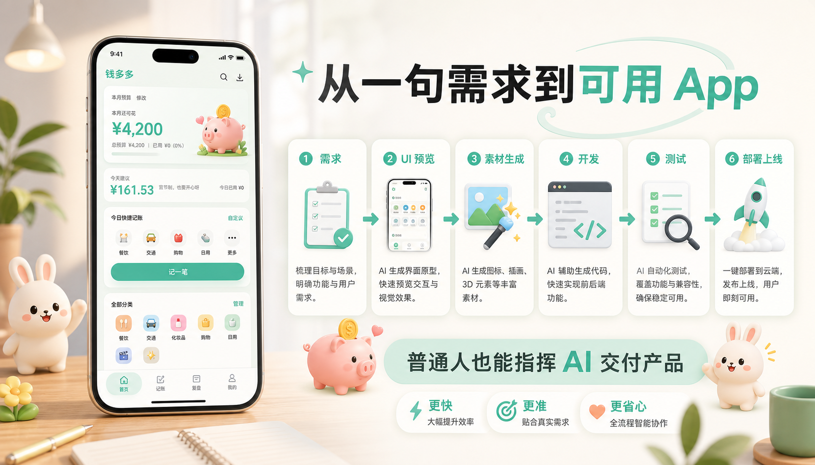 钱多多成品展示和 AI 交付链路
